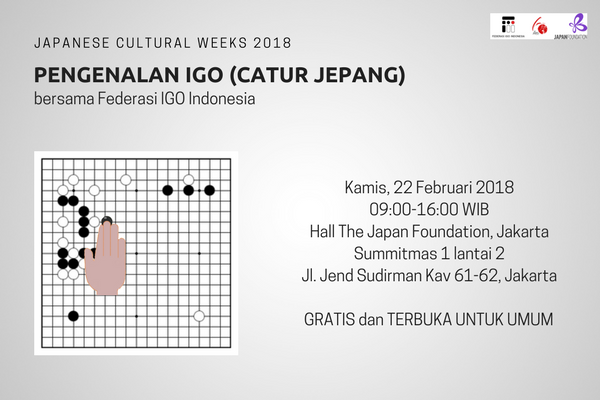Pengenalan Igo (Catur Jepang) bersama Federasi Igo Indonesia