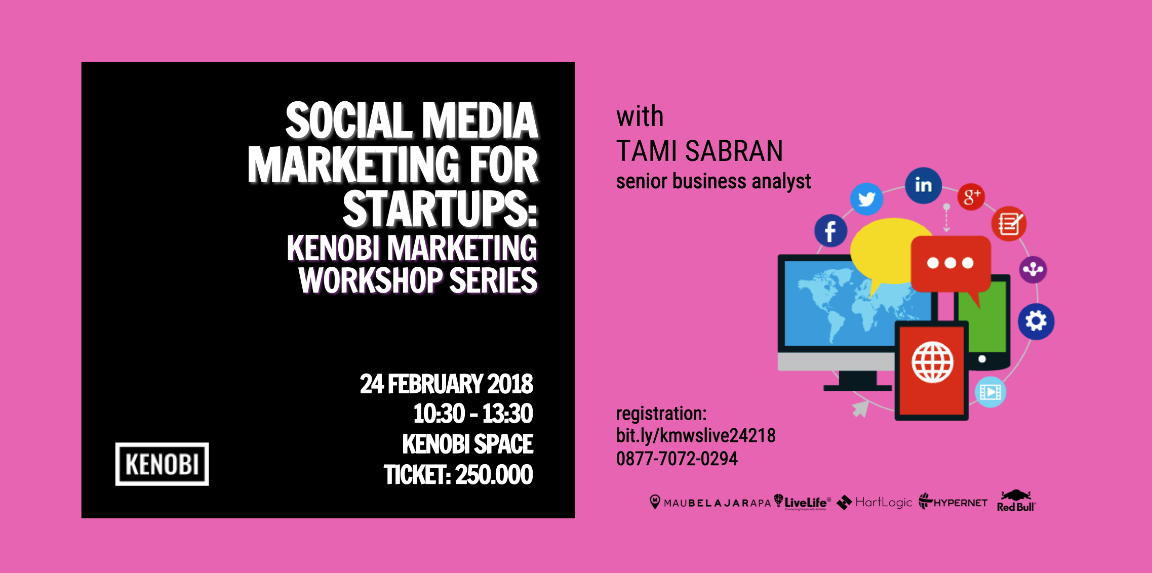 Social Media Marketing for Startups: Kenobi Marketing Workshop Series