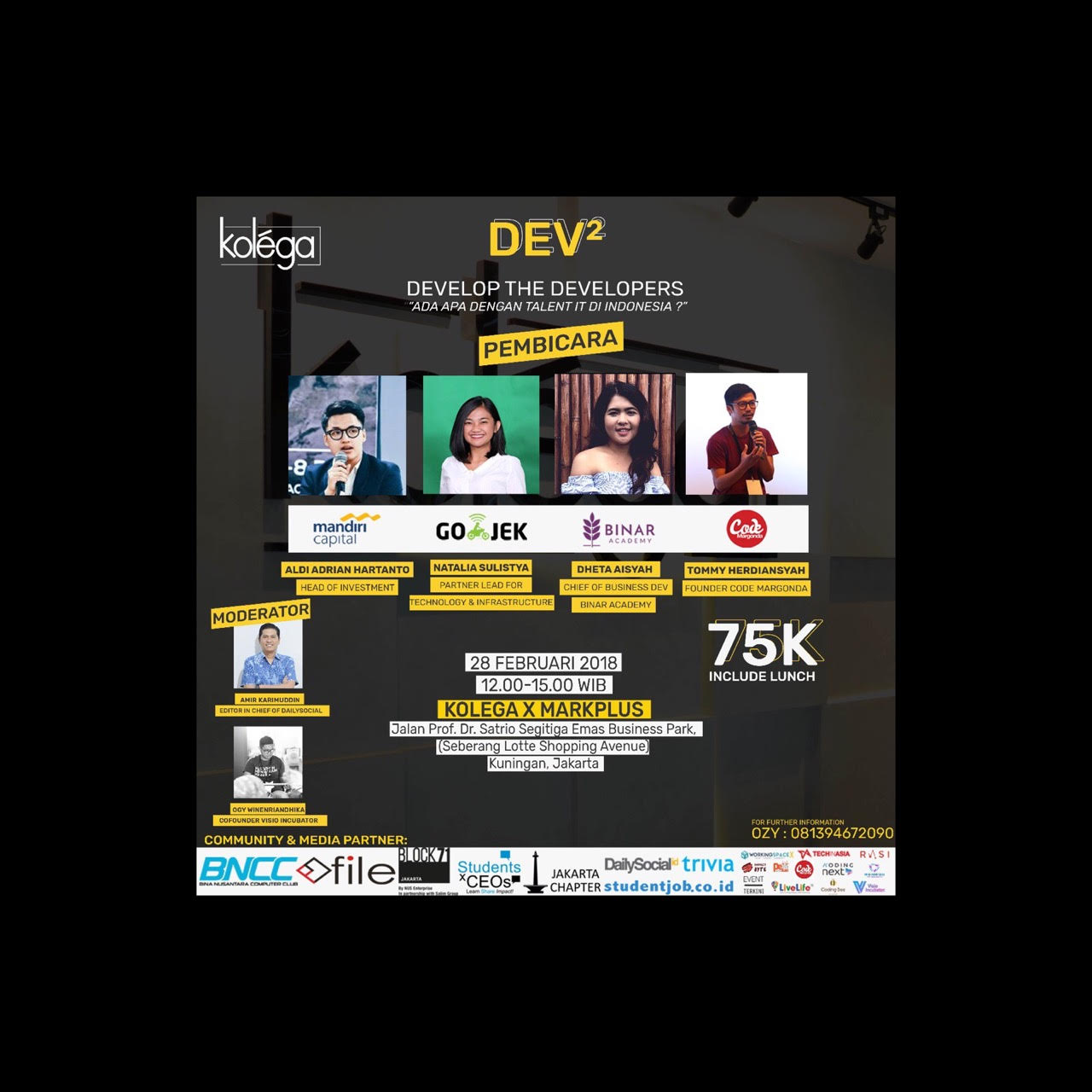 DEV² (Develop The Developers)