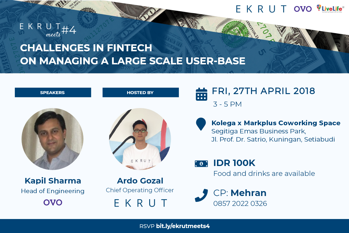 Challenges in Fintech on Managing A Large Scale User-Base