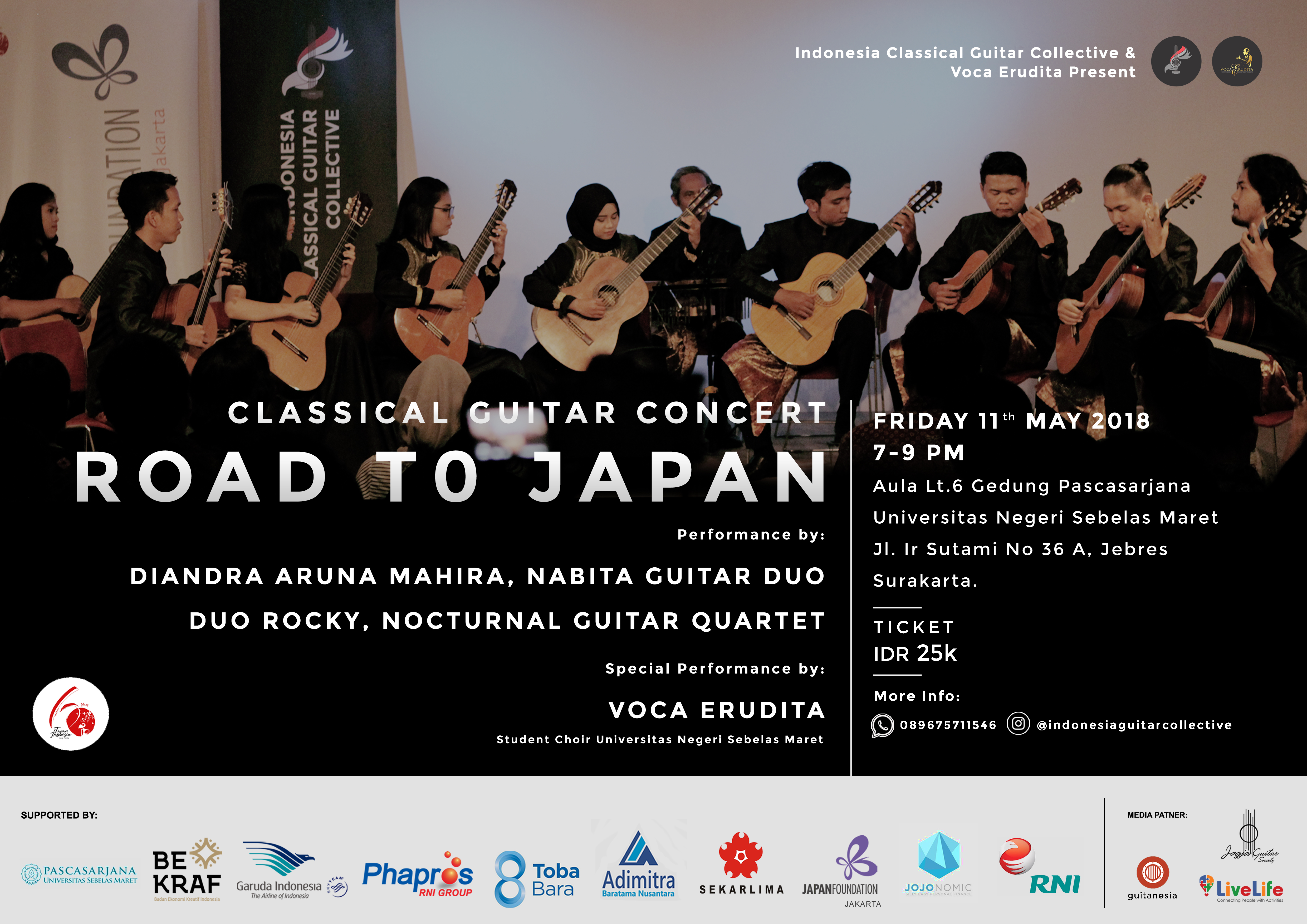 Classical Guitar Concert ROAD TO JAPAN 