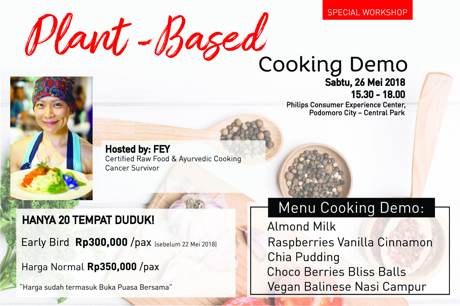 Healthy Plant-Based Cooking Demo