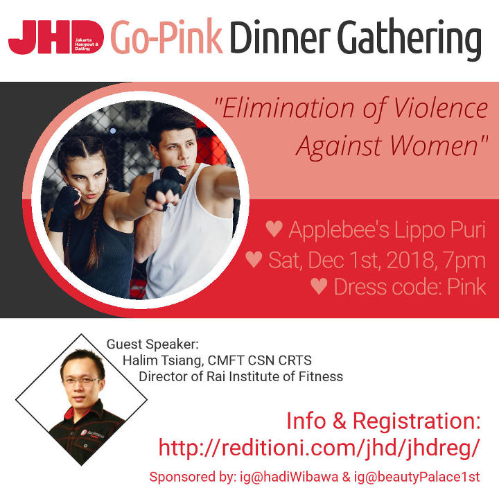 JHD Go-Pink Dinner Gathering