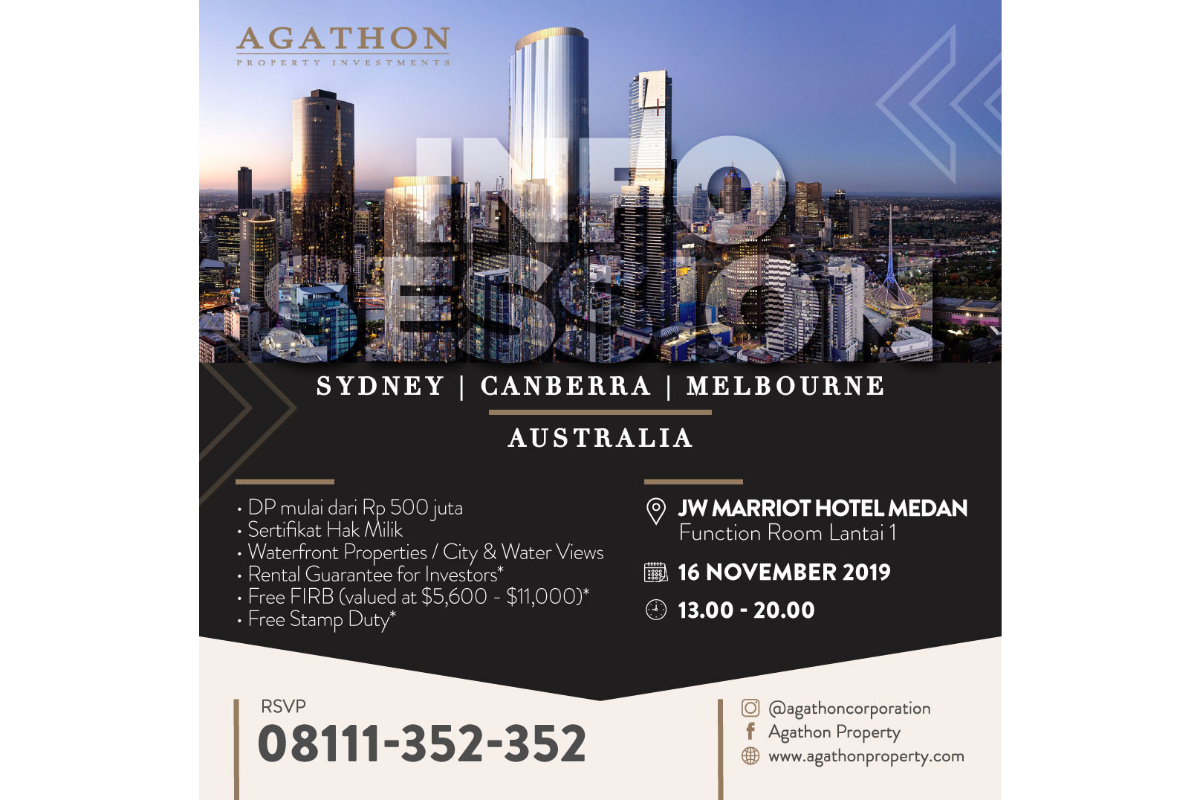 Australian Property Info Session - Medan