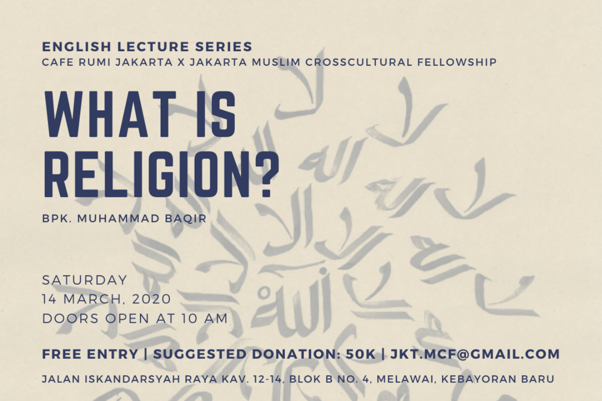 JMCF: What is Religion? 